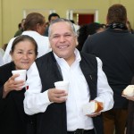 Comparte Gustavo Torres rosca de reyes con representantes de consejos de Colaboración Vecinal