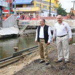 Supervisa alcalde Gustavo Torres Salinas trabajos del paseo La Cortadura
