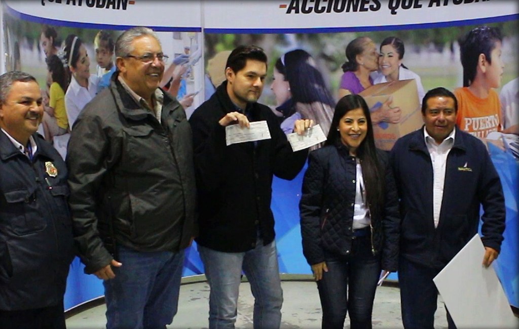 Gobierno de Lety Salazar entrega 291mil pesos para equipar más a Protección civil y Bomberos