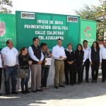 Activa Pablo obras de pavimentación en la Azucarera y El Limón