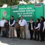 Activa Pablo obras de pavimentación en la Azucarera y El Limón