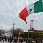 Celebra ayuntamiento de Valle Hermoso día de la bandera