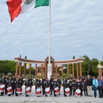 Celebra ayuntamiento de Valle Hermoso día de la bandera