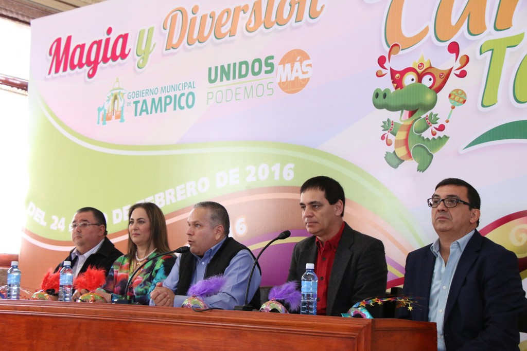 Anuncia alcalde Gustavo Torres el Carnaval Tampico 2016