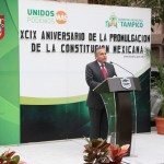Conmemora Ayuntamiento de Tampico 99 aniversario de la Promulgación de la Constitución Política