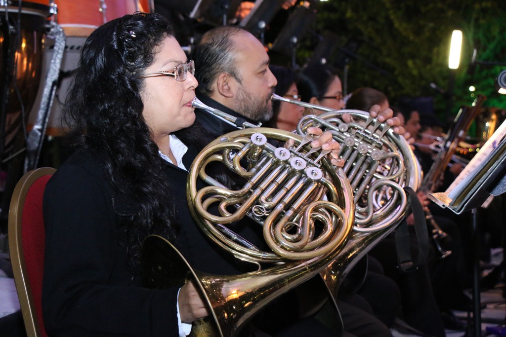 Ofrece Orquesta Sinfónica de la UAT concierto en el Paseo la Cortadura