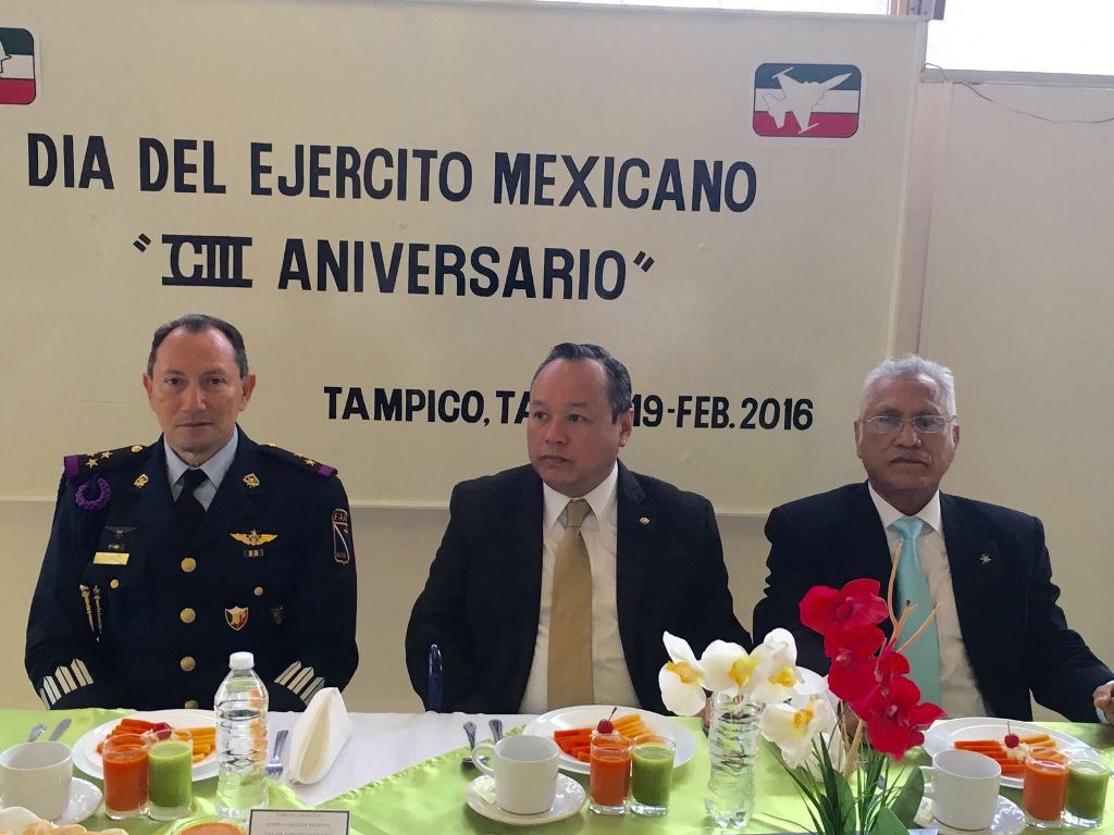 Reconoce Ayuntamiento de Tampico valiosa labor del Ejército Mexicano