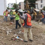 Realiza Ayuntamiento de Tampico recolección de basura especial y chapoleo en Infonavit