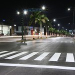 Realiza Dirección de Tránsito de Tampico mantenimiento en semáforos y renovación de señalamientos viales