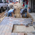 Avanza la reconstrucción de banquetas del Centro Histórico de la ciudad