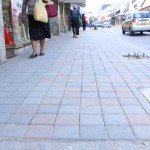 Avanza la reconstrucción de banquetas del Centro Histórico de la ciudad