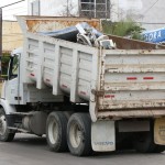 Realiza Ayuntamiento de Tampico recolección de basura especial y chapoleo en Infonavit
