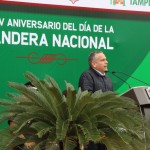 La Bandera símbolo de independencia, honor e integridad de nuestro territorio: Gustavo Torres