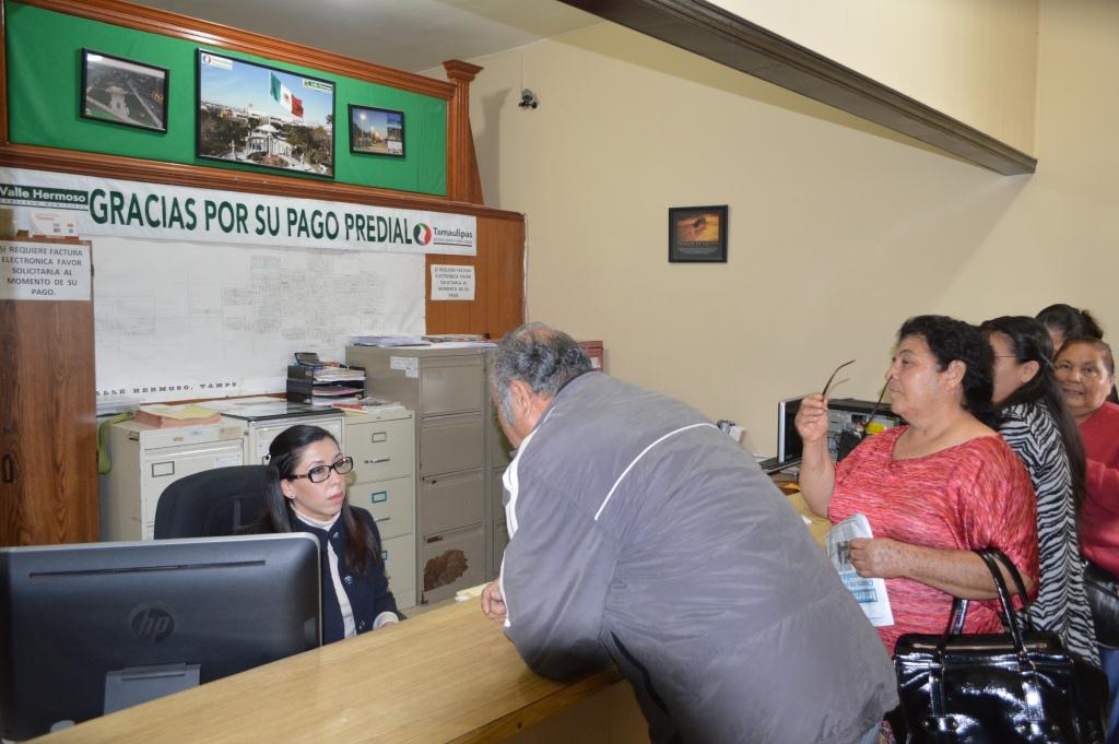 Continua el programa de descuentos en el pago del predial en Valle Hermoso Continua el programa de descuentos en el pago del predial en Valle Hermoso