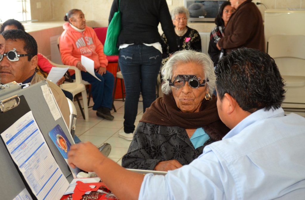 Programa DIF Mante para marzo Campaña oftalmológica de La Carlota
