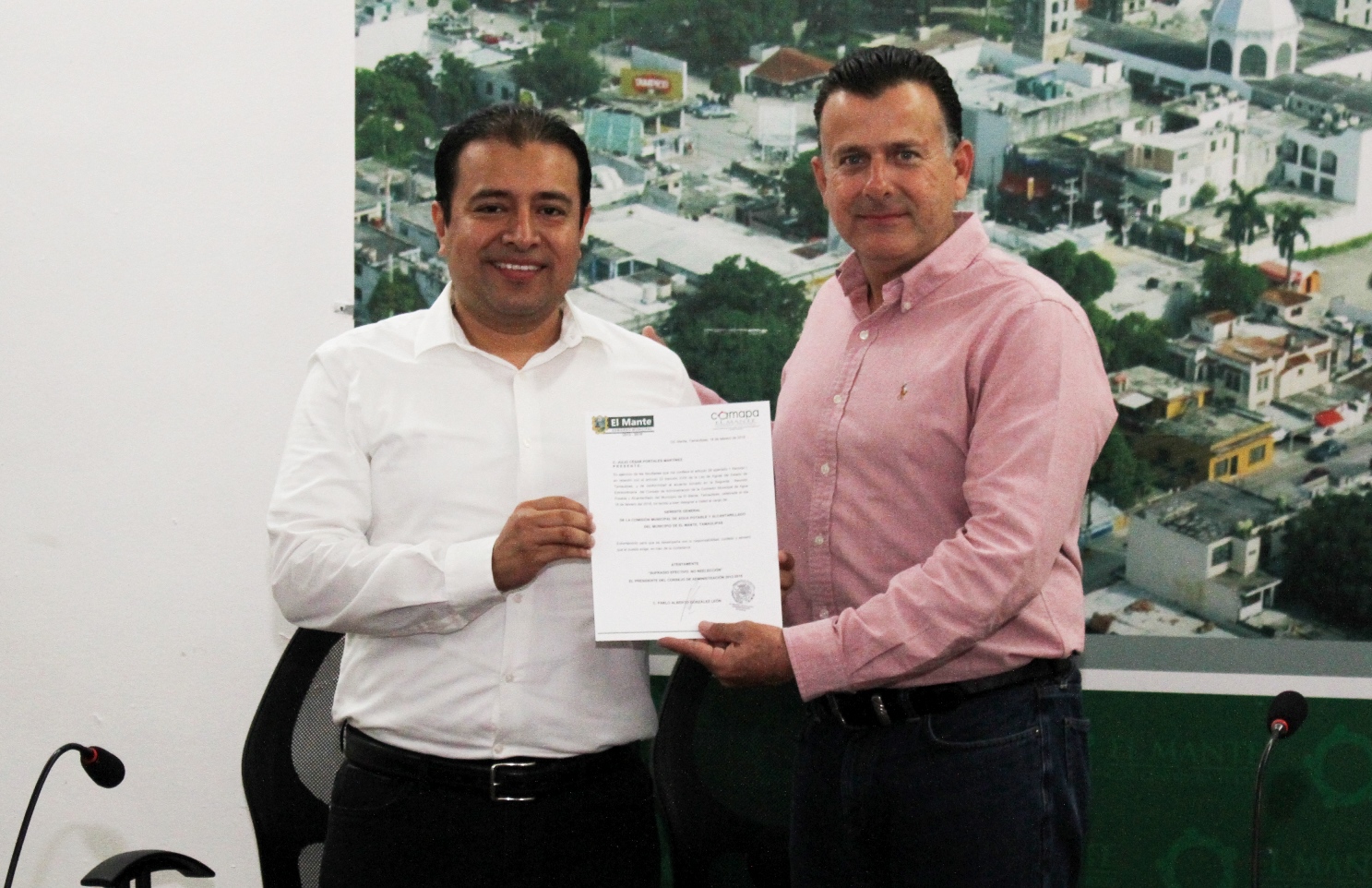 Designan a Julio Portales nuevo gerente Comapa