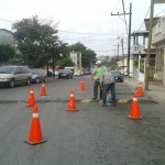 Realiza Dirección de Tránsito de Tampico mantenimiento en semáforos y renovación de señalamientos viales