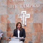 Reinaugura Silvia Alcaraz de Torres el Velatorio Crematorio DIF Tampico