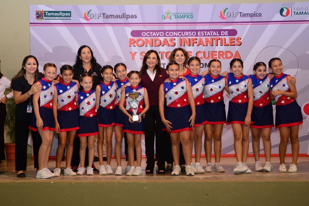 Encabeza Silvia Alcaraz de Torres el Octavo Concurso Estatal de Rondas Infantiles y Salto de Cuerda