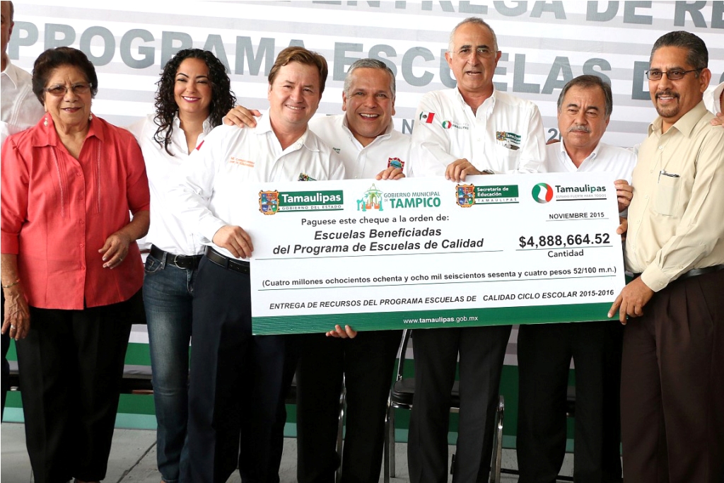 Fortalecen federación, estado y municipio Educación integral en la juventud tampiqueña