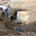 Realizan estado y municipio la introducción de infraestructura hidrosanitaria y pluvial en la calle Héroes de Nacozari