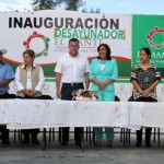 Inaugura Pablo comedor en primaria del ejido Lázaro Cárdenas