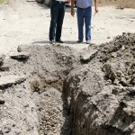 Supervisa Pablo avance de línea de conducción de agua