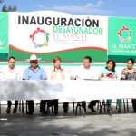 Inaugura Pablo comedor en primaria del ejido Lázaro Cárdenas