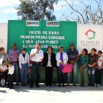 Coloca Alcalde la primera piedra de desayunador