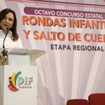 Encabeza Silvia Alcaraz de Torres el Octavo Concurso Estatal de Rondas Infantiles y Salto de Cuerda