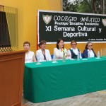 Inaugura Verónica XI Semana Cultural y Deportiva del Colegio México