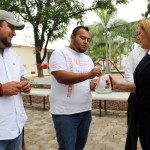 Verónica Téllez solicita donativos para colecta de Cruz Roja