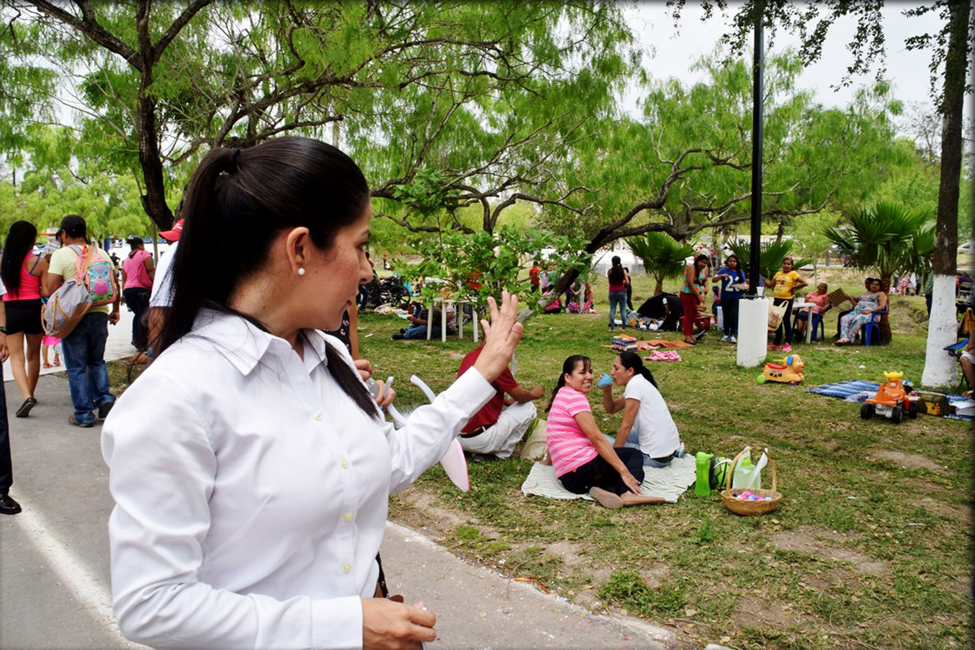 Miles de familias disfrutan los parques de Matamoros Miles de familias disfrutan los parques de Matamoros