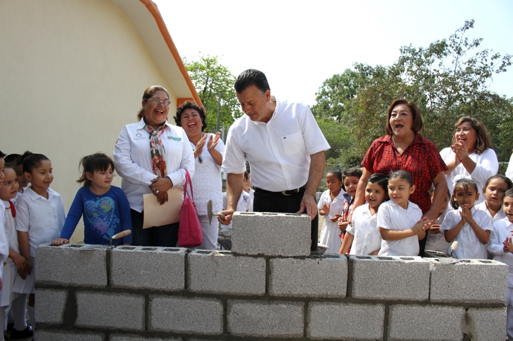 Arranca Pablo en Mante más obras de infraestructura educativa