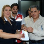 Verónica Téllez solicita donativos para colecta de Cruz Roja