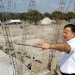 Supervisa Pablo construcción del Centro Integral de Justicia