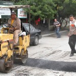 Supervisa Pablo acciones de bacheo en la Linares