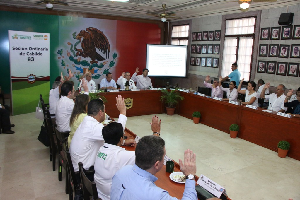 Aprueba cabildo de Tampico ratificación de donación de predio en la colonia Obrera