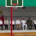Efectuó el ayuntamiento de Tampico ceremonia cívica en la primaria Juana de Asbaje y Ramírez