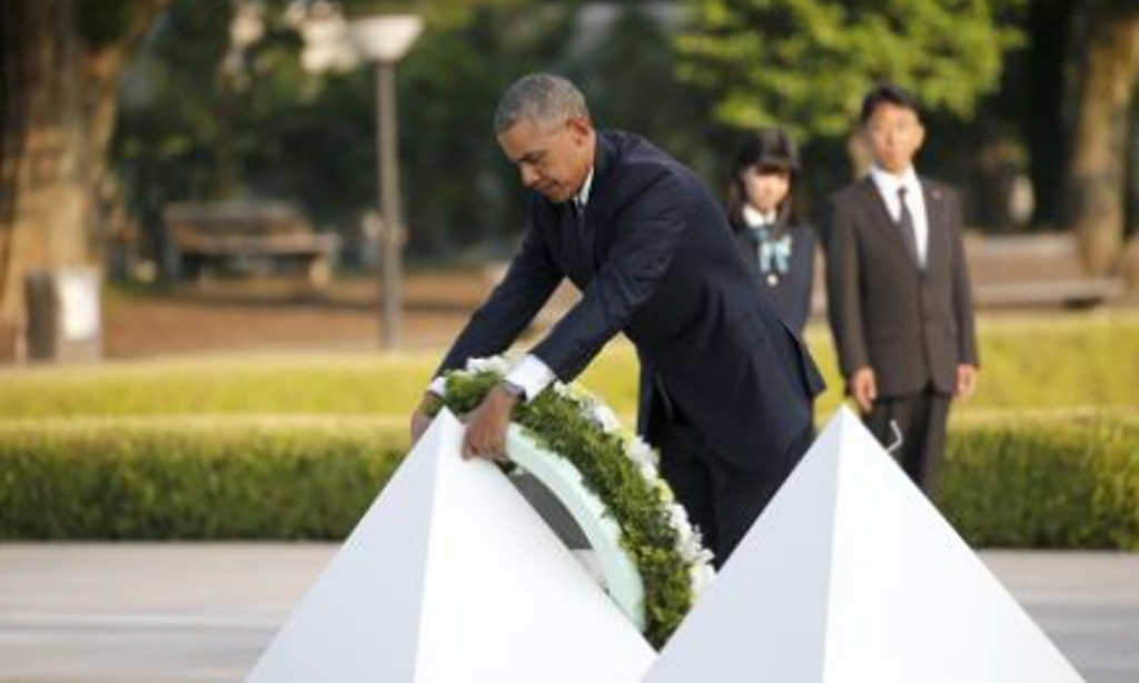 Obama: "bomba atómica sobre Hiroshima cambió el mundo" Obama: "bomba atómica sobre Hiroshima cambió el mundo"