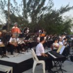 Ofrece OSUAT concierto en la plaza 18 de Marzo de la colonia Tamaulipas