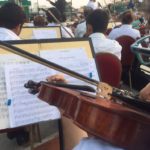 Ofrece OSUAT concierto en la plaza 18 de Marzo de la colonia Tamaulipas