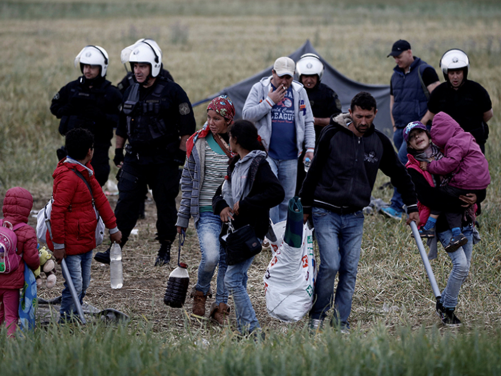 Grecia inicia desalojo del campamento de refugiados de Idomeni, símbolo de la crisis migratoria Grecia inicia desalojo del campamento de refugiados de Idomeni, símbolo de la crisis migratoria