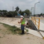 Realiza Servicios Públicos de Tampico trabajos de limpieza en canales a cielo abierto y vialidades