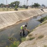 Realiza Servicios Públicos de Tampico trabajos de limpieza en canales a cielo abierto y vialidades