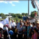 Arranca alcalde obras de pavimentación y electrificación