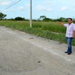 Arranca Pablo rehabilitación del camino a Los Generales