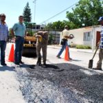 Supervisa Pablo acciones de bacheo permanente