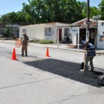 Supervisa Pablo acciones de bacheo permanente
