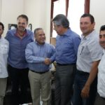 Recibe Gustavo Torres Salinas a directivos de la “Jaiba Brava’’ del Tampico-Madero